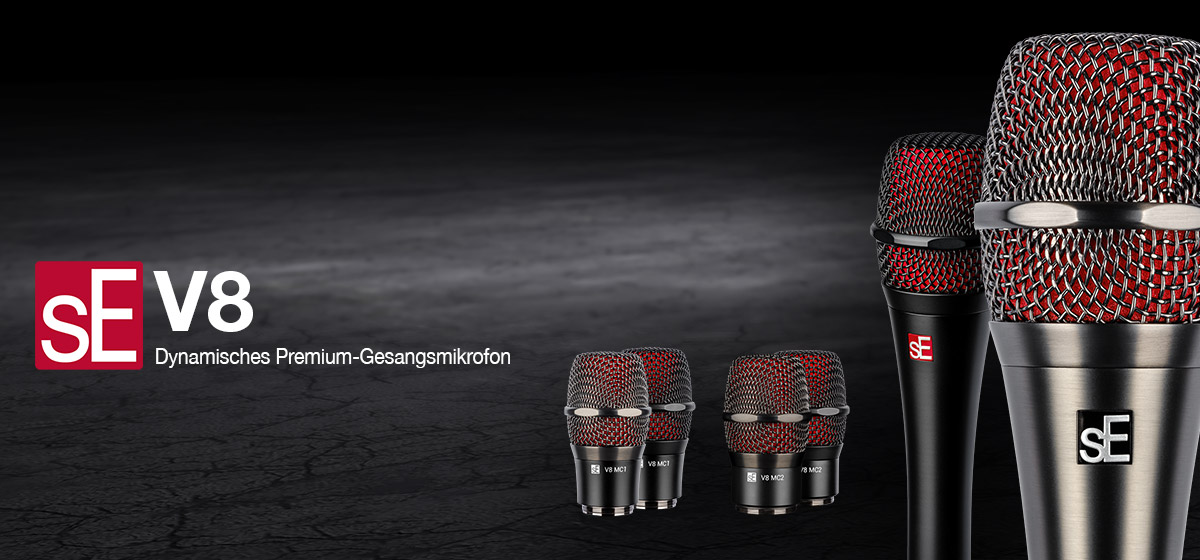 sE V8 dynamisches Premium-Gesangsmikrofon